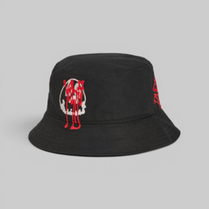 Y 3: X CHITO Graphic Bucket Hat - Black