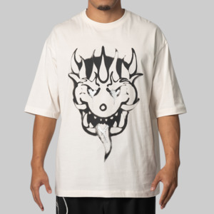 Y 3: X CHITO Graphic T-Shirt - Chalk White