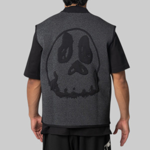 X CHITO Graphic Running Vest - Black
