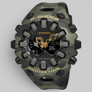 Casio: GAV01CMG-3A - Bold Camo