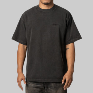 Neighborhood: Pigment Dyed T-Shirt - Black