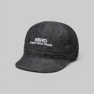 Denim Utility Cap - Black