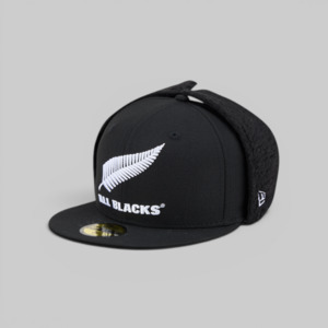 New Era: All Blacks 59Fifty Fitted Dog Ear