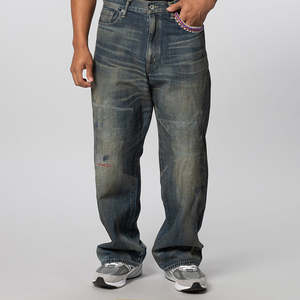 Savage Denim DP Wide Pant - Indigo
