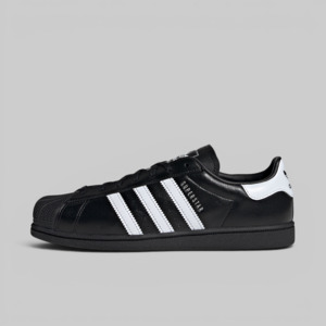 W's Superstar Square Toe - Black/White
