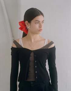 Silk Scrunchie Scarlett