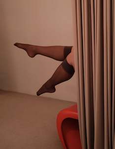 2-pack Elin Premium Knee-Highs Dark Brown