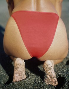 Briefs: Underlena String Bikini Red