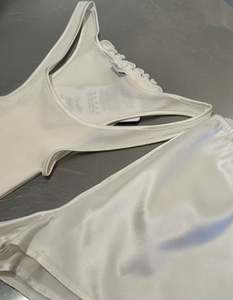 All: Silk Rib Tank Ivory