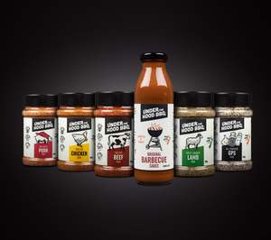 Sauce Rubs: AVAILABLE NOW! Under the Hood BBQ Box Set