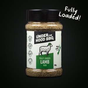 Sauce Rubs: AVAILABLE NOW! Under the Hood BBQ Fully Loaded Lamb Rub