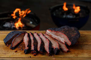 Home Catering: Vac Pack BBQ Beef Brisket (sliced)
