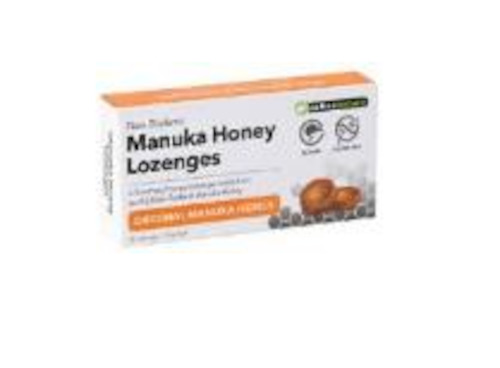Medication: Active Nature Manuka Honey Ginger Lozenge 16s