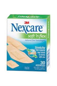 Nexcare Soft N Flex Band Assorted 30s