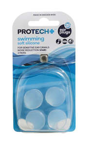 Medical Aid: PROTECH+ Ear Plug Swim Silicone 2pr