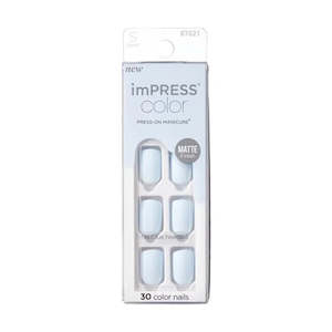 KISS ImPress Nails Blue Sky 30s