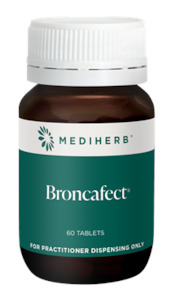 Practitioner: MediHerb Broncafect 60 Tablets