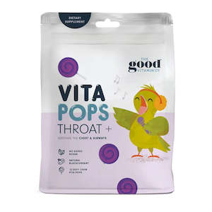 The Good Vitamin Vita Pops Throat 12s