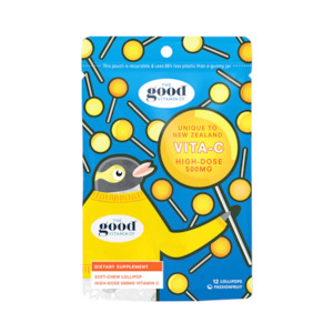 The Good Vitamin Co Kids Good Vita-C Lollipops 12PK