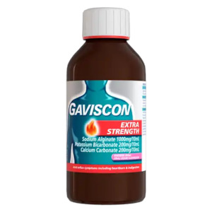 Gut Health: Gaviscon X/Str Aniseed Liquid 300ml