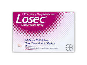 Losec 10mg 14 Tablets