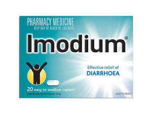Imodium capsules 2mg 20