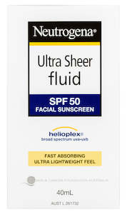 NEUTRO Ultra Sheer Sunscreen SPF50 40ml