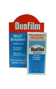 Foot Care: Duofilm Wart Solution 15ml