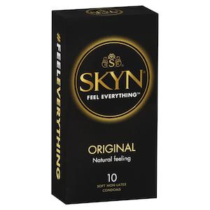 Sexual Health: SKYN Original Condoms 10pk