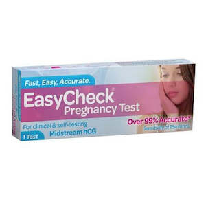 Pregnancy Kits: EASYCHECK Pregnancy Test 1pk Blue