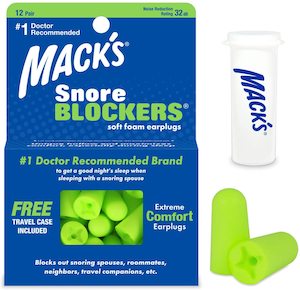 Ear Plugs: MACKS Snore Blockers 12