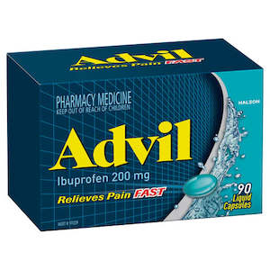 Pain Relief: ADVIL Liquid Cap 90s