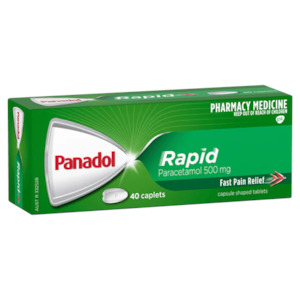Pain Relief: PANADOL Rapid Caplet 40s