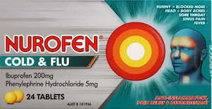 Pain Relief: NUROFEN COLD & FLU MULTI-SYMPTOM RELIEF TABLETS 24s