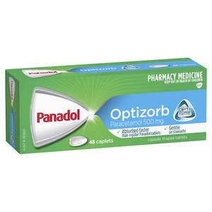 Pain Relief: PANADOL Optizorb Caplets 20s