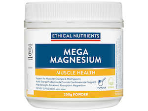 Specials: Ethical Nutrients MEGAZORB Mega Magnesium Citrus 200g Powder