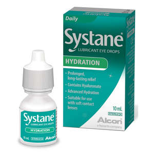 Eye Care: SYSTANE Hydration Eye Drops 10ml
