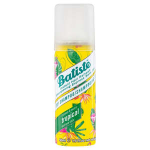 Hair Care: BATISTE Dry Shampoo Tropical Travel 50ml