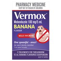 Gut Health: VERMOX Suspension 15ml