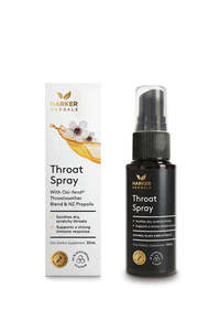 Products: Harker Herbals Be Well Throat Spray 30ml