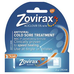 Medicated Skin: ZOVIRAX PUMP 2g