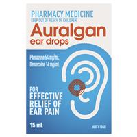 Auralgan Ear Pain Relief Drops 15ml