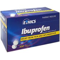 Pain Relief: ETHICS Ibuprofen 200mg 100tabs