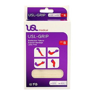 Sports And First Aid: USL-Grip Tubular Bandage Size B 1m