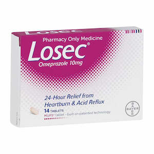 Losec Tablets 10mg 14s