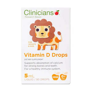 CLINICIANS Vitamin D Drops 5ml