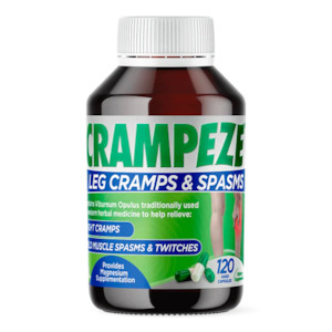 CRAMPEZE Leg Cramps &Spasm 120cap