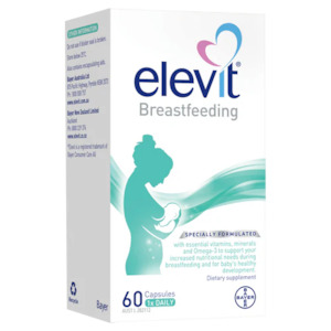 Dietary Supplements: Elevit Breastfeeding Capsules 60s