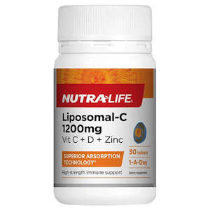 Dietary Supplements: NL Liposomal-C 1200 C+Zinc+D 30tabs