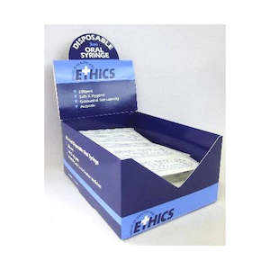 Cough And Cold: ETHICS Oral Syringe 3ml individual